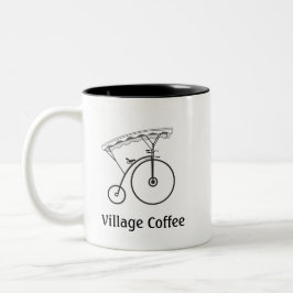 Village Coffee Två-Tonad Mugg