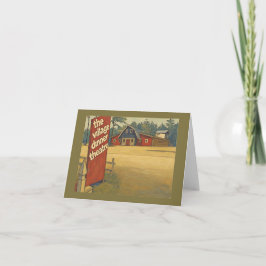 Village Dinner Theater Raleigh N.C. Notecard Kort