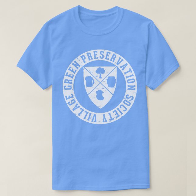 Village Grönt Preservation Society T Shirt (Design framsida)