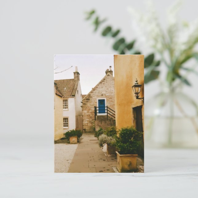 Village of Culross, Fife, Scotland  Helg Vykort (Stående Fram)