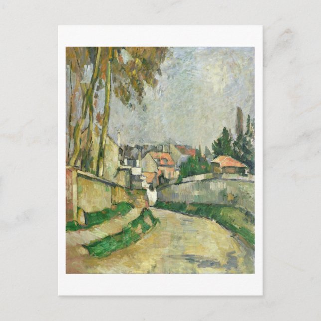 Village Road, 1879-82 (oil on canvas) Vykort (Framsida)