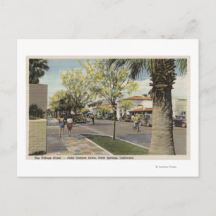 Village Street, Handflatan Canyon Drive Vykort