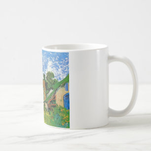 Village Street i Auvers av Vincent Van Gogh Kaffemugg