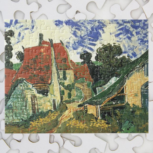 Village Street i Auvers av Vincent van Gogh Pussel (Skapare uppladdad)