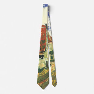 Village Street i Auvers av Vincent van Gogh Slips