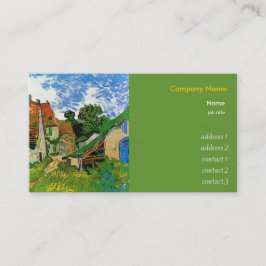Village Street i Auvers av Vincent van Gogh Visitkort