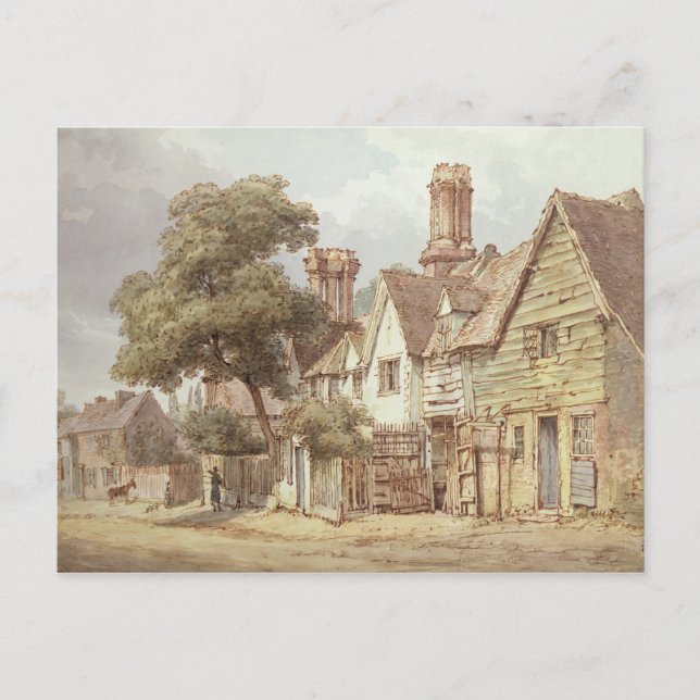 Village Street Vykort (Framsida)