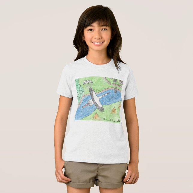 Village Vibes T Shirt (Framsida Full)