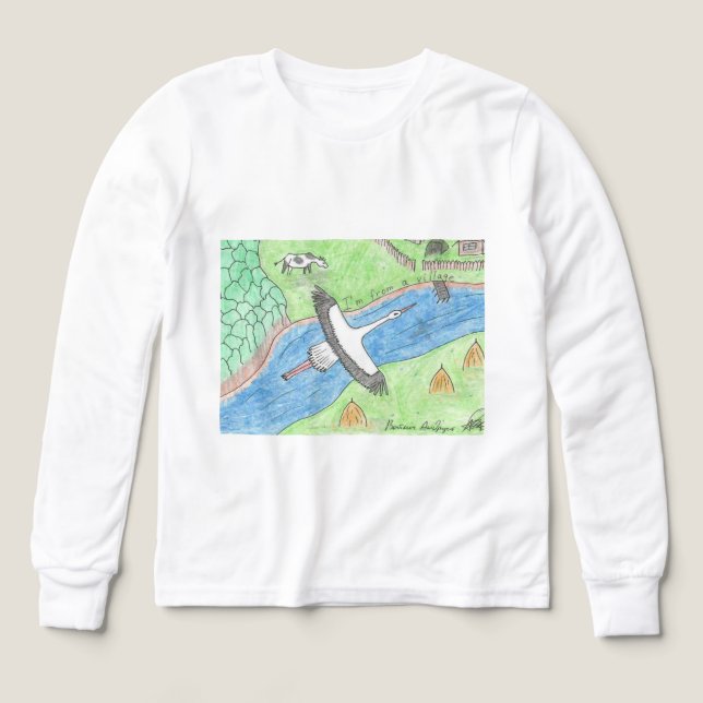 Village Vibes T Shirt (Design framsida)