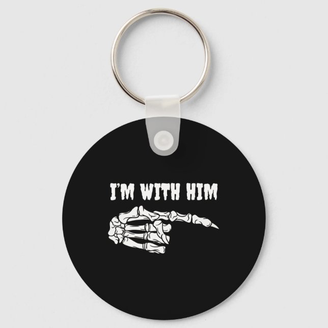 Village Witch Funny Halloween Wicca Wiccan Witchcr Nyckelring (Framsida)