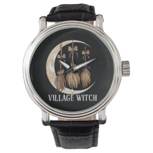 Village Witch Gothic Occult Wicca Pagan Nature Armbandsur