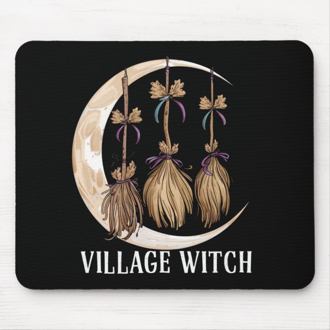 Village Witch Gothic Occult Wicca Pagan Nature Musmatta (Framsidan)