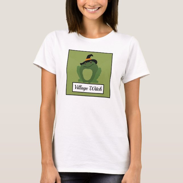 Village Witch, Toad T Shirt (Framsida)