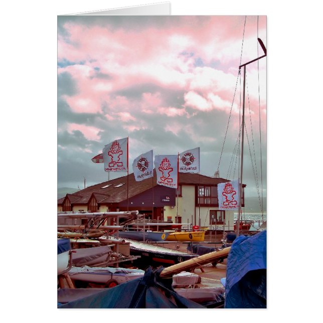 VILLAGER AV WALES Card Hälsningskort (Framsidan)