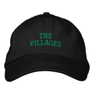 Villages Florida Embroiderade Baseball Hat Broderad Keps