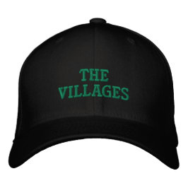Villages Florida Embroiderade Baseball Hat Broderad Keps