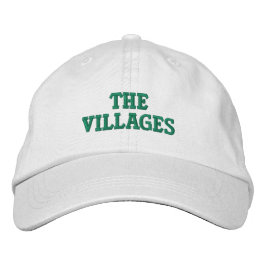 Villages Florida Embroiderade Baseball Hat Broderad Keps