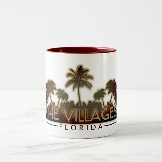 Villages Florida handflatan träd mugg (Center)