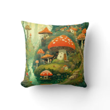 Villagetorget i Whimsical Mushroom