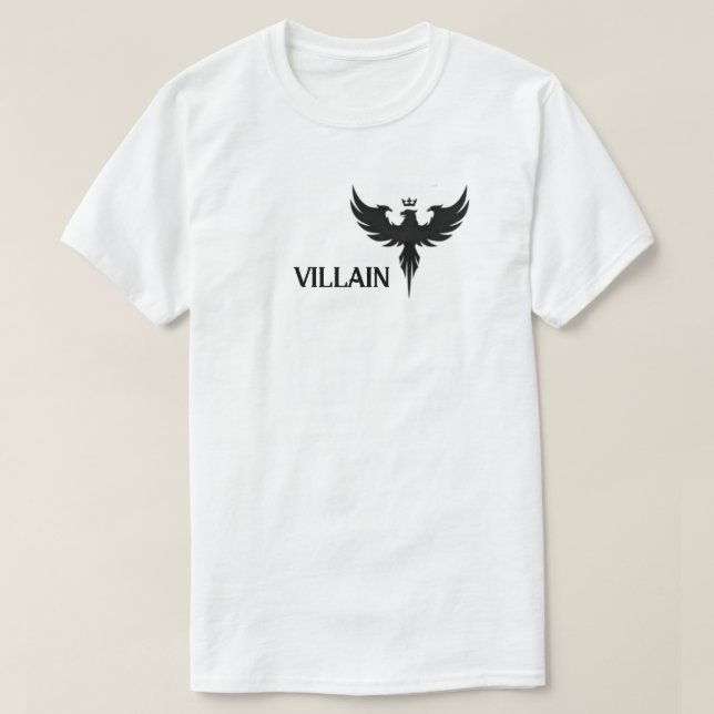 Villain Aesthetic Graphic T-Shirt (Design framsida)
