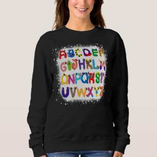 Villain Brev Abcs Bleached Boys Evil Alphabets B T Shirt