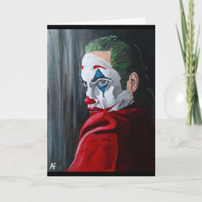 Villain Painting av Alfred Fox Kort (Framsida)