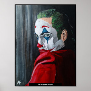 Villain Painting av Alfred Fox Poster
