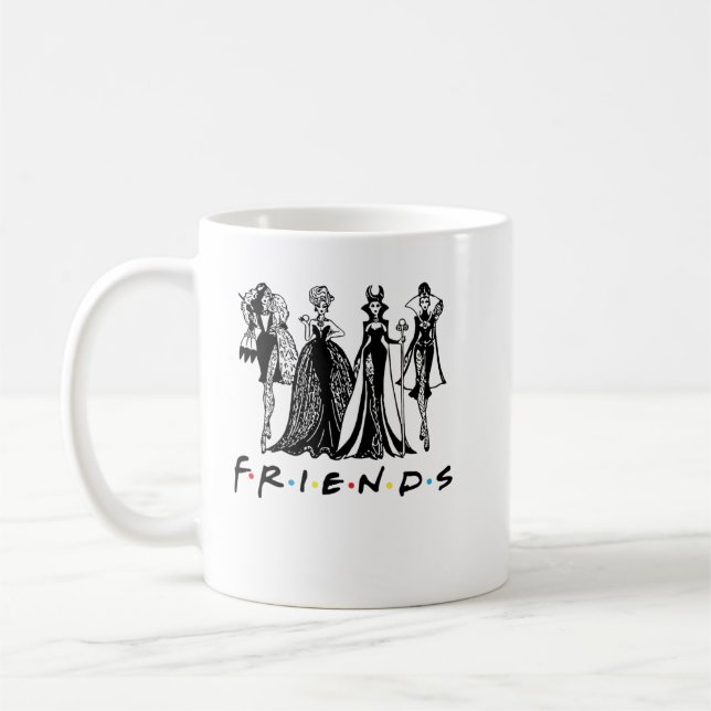 Villains Vogue Friends shirt Kaffemugg (Vänster)