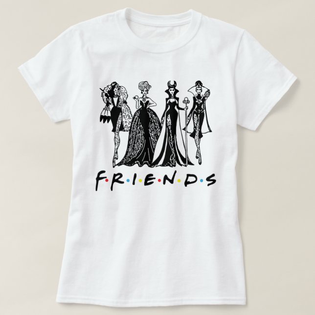 Villains Vogue Friends shirt T (Design framsida)