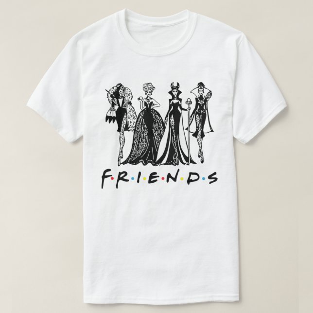 Villains Vogue Friends shirt T (Design framsida)