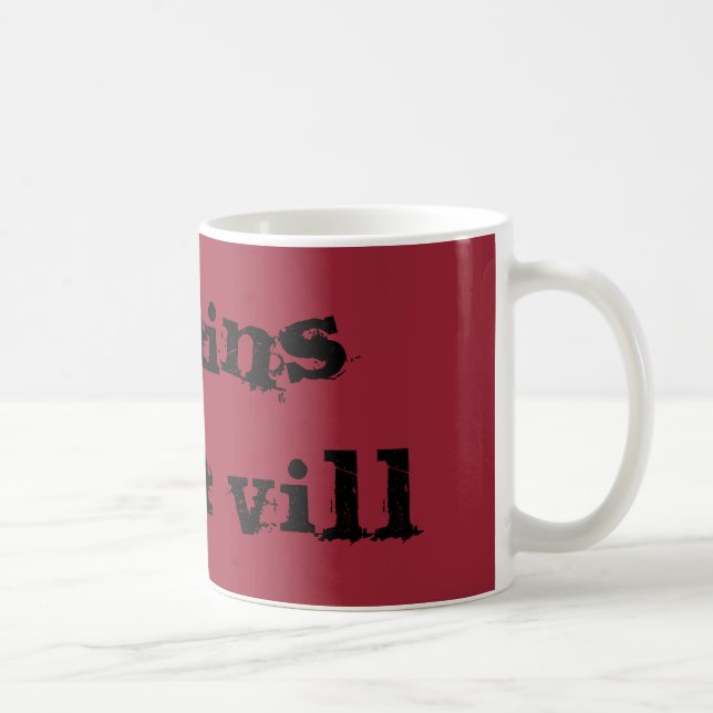 Villainshar till den Vill kaffemuggen Kaffemugg (Höger)