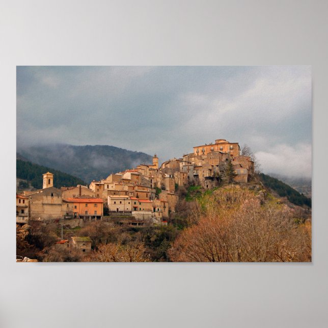 Villalago, Italien Poster (Framsidan)