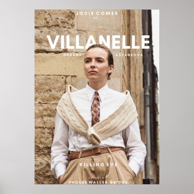 Villanelle-design Poster (Framsidan)