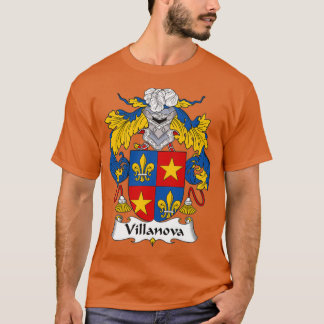 Villanova Jackar om Arm Family Crest T Shirt