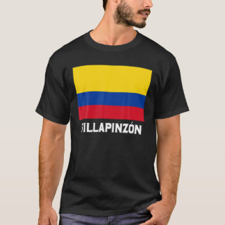 Villapinzon Colombia Flagga Emblem Escudo Bandera  T Shirt