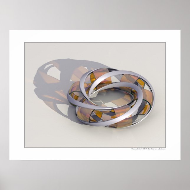 Villarceau Circles Poster (Framsidan)