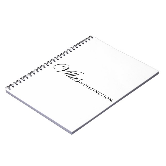 Villas of Distinction Anteckningsbok (Vänstra Sidan)