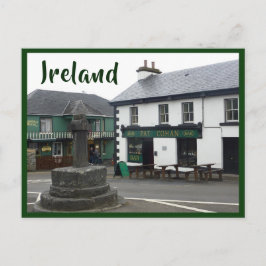 Villbytorget Cong (Quiet Man) med text Vykort