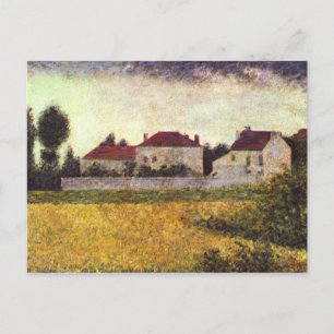 Ville d'Avray, Georges Seurats vita hus Vykort