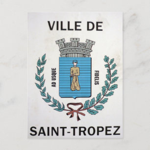 ville de saint-tropez vykort