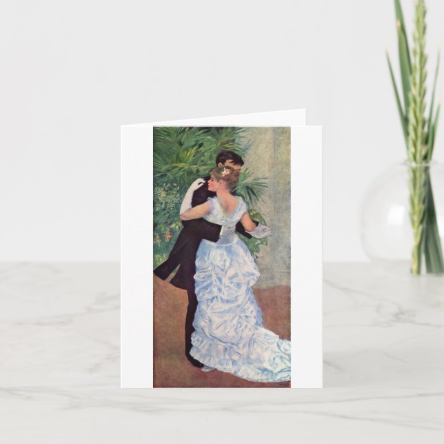 Ville för Pierre-Auguste Renoir - Danse àla (1883) Kort (Framsida)