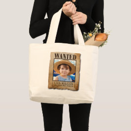 VILLE! Tote for Parents of Adventurous Kids! Jumbo Tygkasse