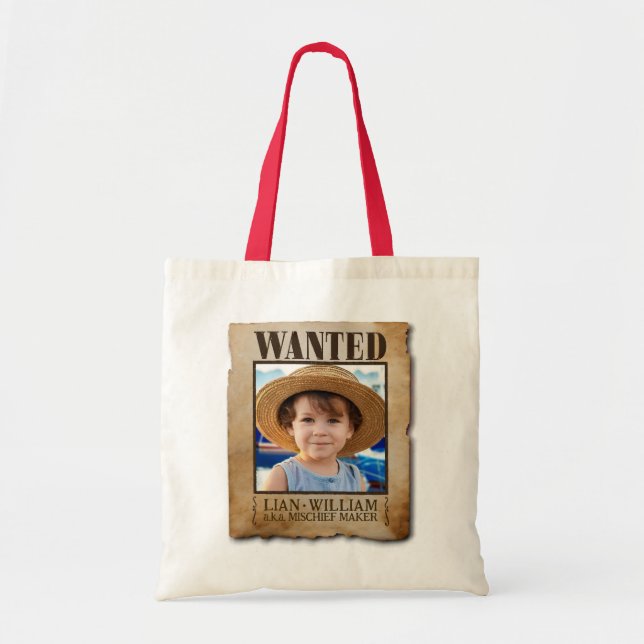 VILLE! Tote for Parents of Adventurous Kids! Tygkasse (Framsidan)