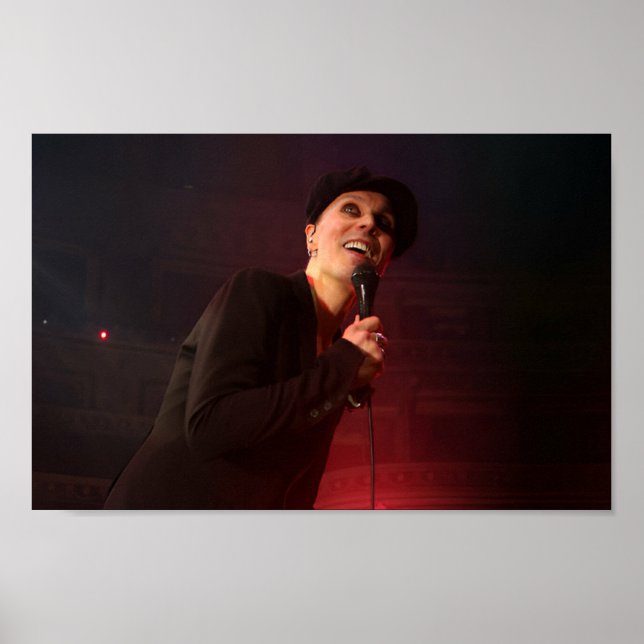 Ville Valo VV porträtt Poster (Framsidan)