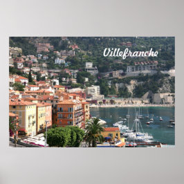 Villefranche, Provence Poster