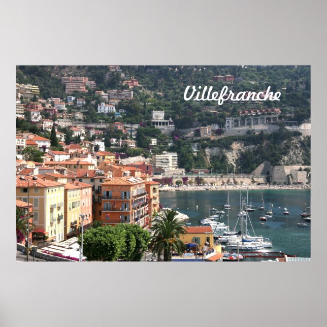 Villefranche, Provence Poster (Framsidan)