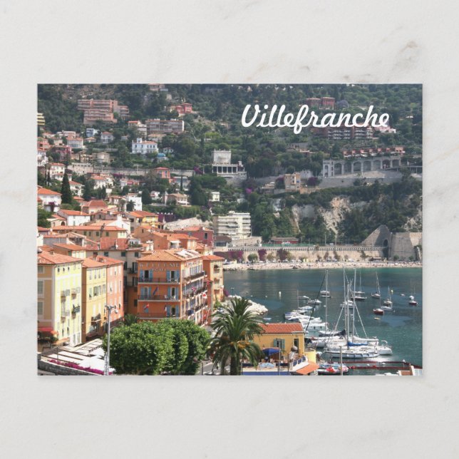 Villefranche, Provence Vykort (Framsida)