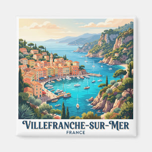 Villefranche-sur-Mer Frankrike Magnet