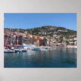 Villefranche-sur-Mer, Frankrike Poster
