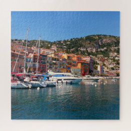 Villefranche-sur-mer, Fransk Riviera Pussel